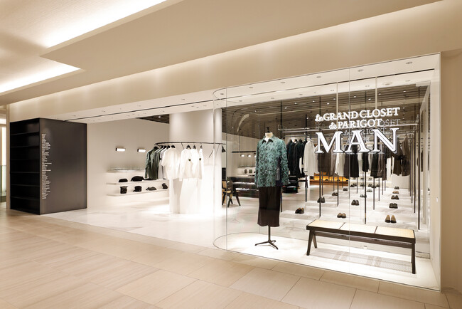 セレクトショップ パリゴの首都圏初のメンズ新業態 「Le GRAND CLOSET de PARIGOT / MAN」が「GINZA SIX」にオープン 開業レセプションに著名なデザイナーが来場