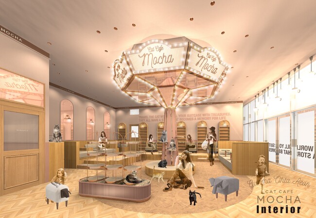 【NEWオープン】群馬にほっこり癒し空間が登場！「猫カフェMOCHAイオンモール太田店」2024年4月19日、猫好き必見のスポット誕生！