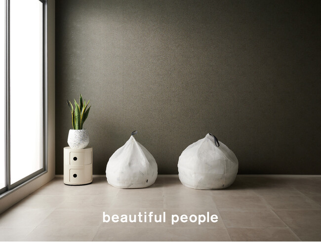 ≪「beautiful people」×「hanalolo」≫　2021年に発売し、即完売したコラボクッションに新サイズが加わり、再登場！4月15日より限定発売。