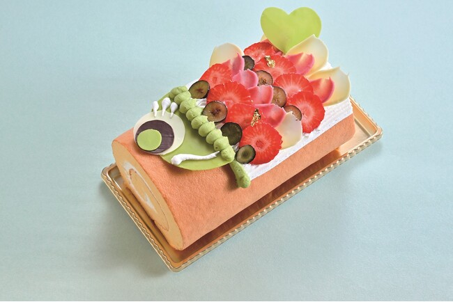 【ホテル日航福岡】家族で過ごすGWにおすすめのスイーツ『こいのぼりロールケーキ』を販売！