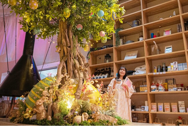 おふろもカフェも館内も「たまご」づくし！　おふろcafe utataneで「北欧イースターフェスティバル」を開催中