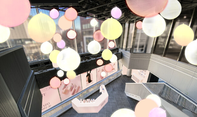 休みながら美しく“休息美容”を提案するヘアケアブランド「melt」初のPOP UP開催！ハラカド全館での体験型イベントを実施