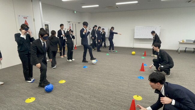 ダイバーシティ研修～「ブラインドサッカー(R)️」を通じて理解促進～
