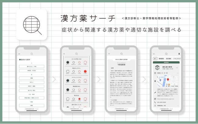季節の変わり目などの体調不良に。症状から漢方薬と施設を探せる「漢方薬サーチ」開始!