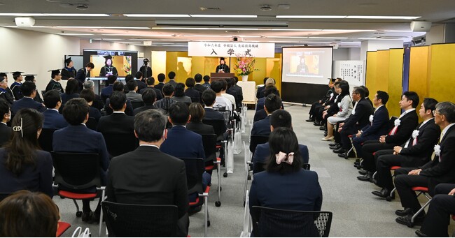 【事業構想大学院大学】令和6年度入学式を挙行／新たに150名が事業構想研究を開始します。