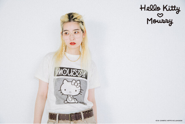 MOUSSY（マウジー） 今年で誕生から50周年を迎えたHELLO KITTY（ハローキティ）とのコラボレーションアイテムを発売