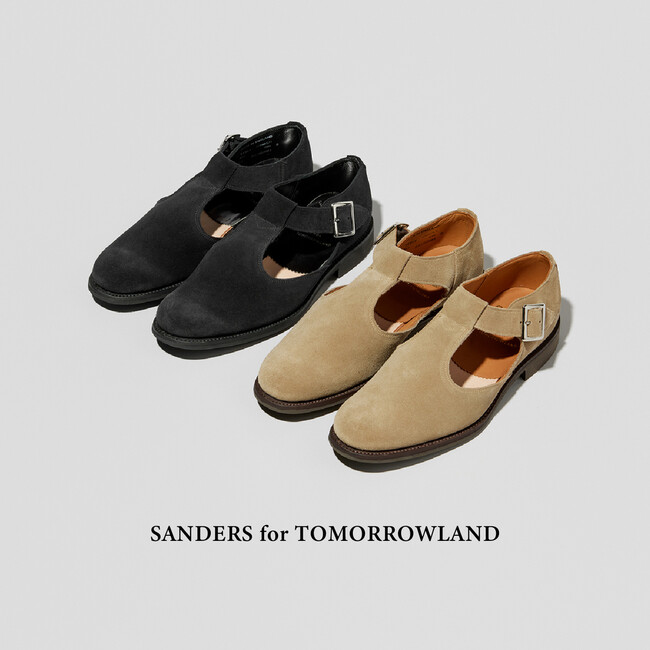 4月11日よりトゥモローランド ルミネ店舗にて、イギリスのノーザンプトン発のレザーシューズブランド〈SANDERS〉との別注シューズ〈SANDERS for TOMORROWLAND〉を発売。