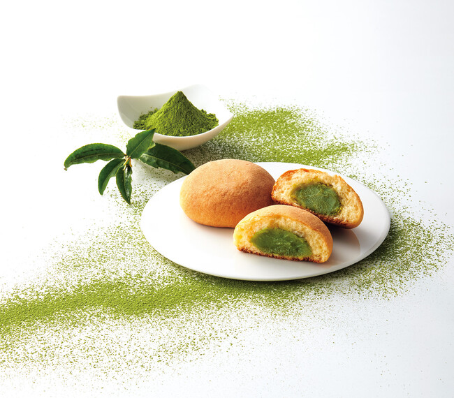 2024年4月23日より期間限定販売！【文明堂】抹茶と優しいミルクの味わい「洋風饅菓 宇治抹茶ラテ」新登場！