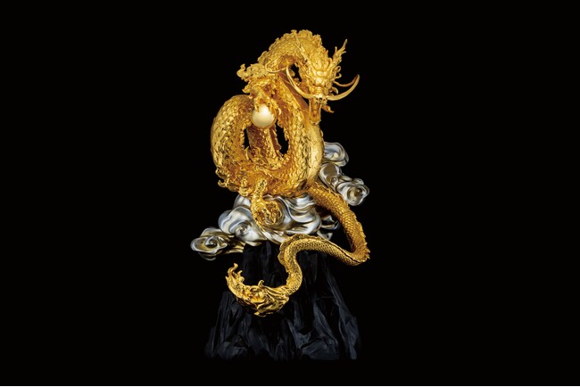 金価格高騰で注目！「大黄金展」が横浜高島屋で開催　金箔約3,000枚を使用した2m超の「黄金の龍」を特別展示