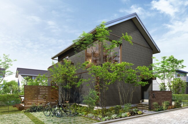 小屋裏のある鉄骨三角屋根の家『ドマーニブライト』発売