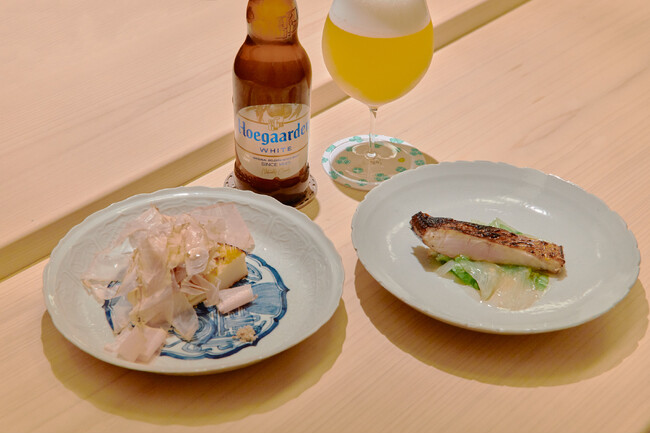 ヒューガルデンのアンバサダーに西麻布の銘店「山崎」山崎志朗シェフが就任