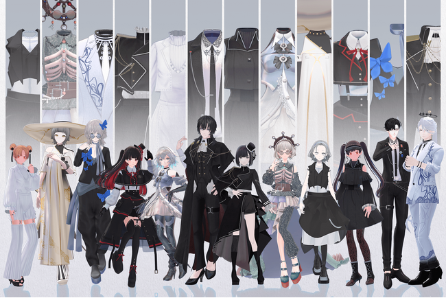 ～大丸・松坂屋オリジナル3Dアバター衣装販売第2弾～BOOTH「大丸・松坂屋アバター販売公式」にてアバター衣装を4月26日(金)12時より追加販売開始