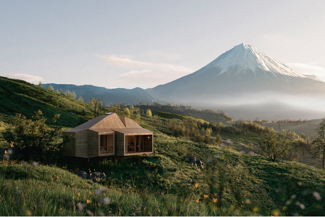 新型キャビン「SANU CABIN MOSS（モス）」発表、7つの山岳地域に展開へ
