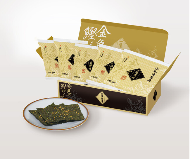具付き海苔「一藻百味 金色の鰹だし味」4月17日（水）発売