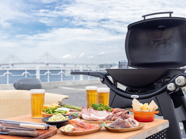 【神奈川・横浜】ザ・ワーフハウス山下公園 にて、期間限定BBQテラスがオープン