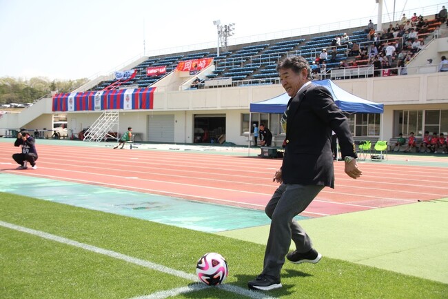 【レイラック滋賀FC】東近江市・小椋正清市長が熱く見守る中の東近江ホームゲーム初戦！今シーズン初完封勝利を収める