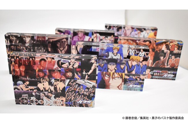 TVアニメ『黒子のバスケ』のメモリーブロックが受注販売受付中！　黒子たちの名シーンが貴重なアイテムに