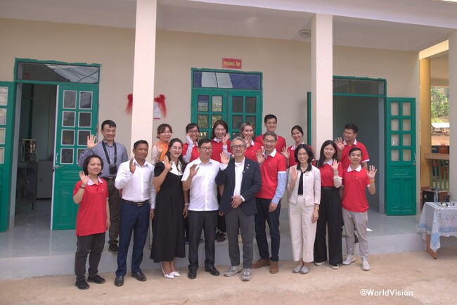 森永乳業×ワールド・ビジョン・ジャパン。ベトナムの子どもたちの健康・栄養状態の改善に向けた取り組み「Smiles & Health for Children」幼稚園給食調理施設の引き渡し式を開催