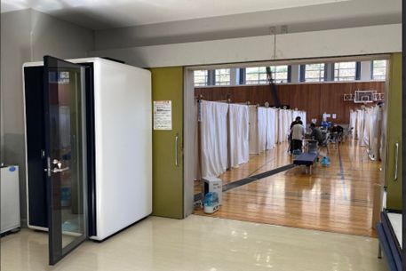 能登半島地震による集団避難先へ、遠隔診療用にテレキューブを無償貸出