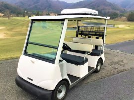 クーラー付ゴルフカート(イメージ) クーラー付ゴルフカート(イメージ)
