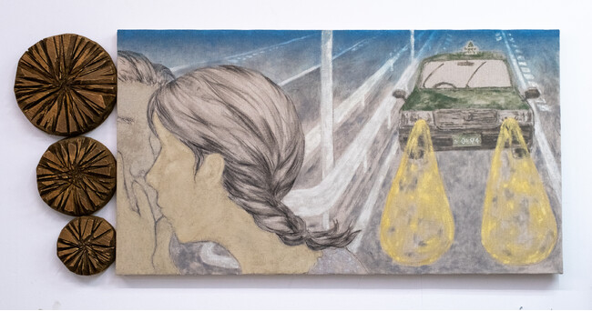 【OIL by 美術手帖ギャラリー】城蛍個展「ハローグッドバイ」を4月26日（金）より開催。日常の断片から生まれるポートレートを描く。