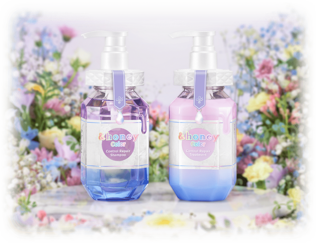 ハチミツコスメ売上No.1※1の「&honey （アンドハニー）」より　ヘアカラーメーカー監修※2のカラーケアシリーズ　『&honey Color』が2024年4月24日（水）新発売！