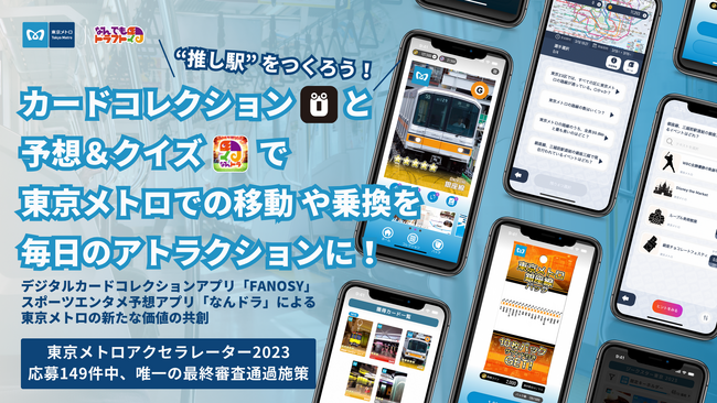 エンタメテックで”推し駅”づくり！の取り組みが発車オーライ！東京メトロでの移動や乗換を毎日のアトラクションに！