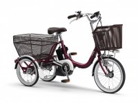 三輪電動アシスト自転車「PASワゴン」2024年モデルを発売～コンパクトに使いやすく進化した新型大容量バッテリー&充電器を採用～