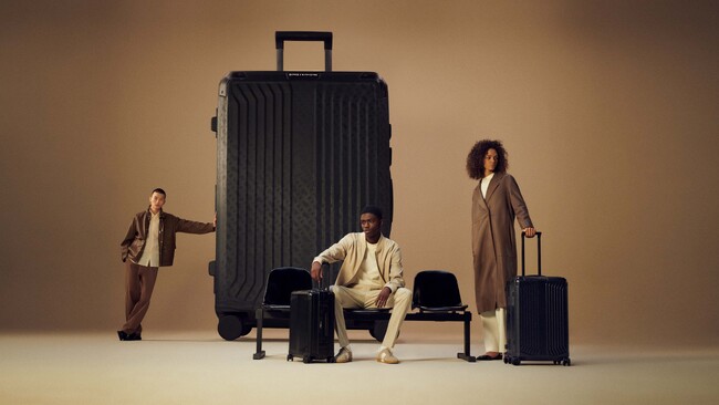 ユニークなアルミニウム製ラゲッジで、トラベラーを特別な旅へと導くBOSS | SAMSONITE コラボレーションによる新しいキャンペーンを展開