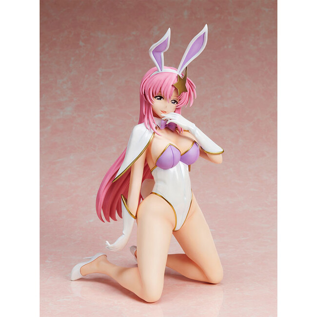 『機動戦士ガンダムSEED DESTNY』シリーズより、Z.A.F.T.の歌姫「ミーア・キャンベル」を、生足バニーコスチュームで再び立体化。