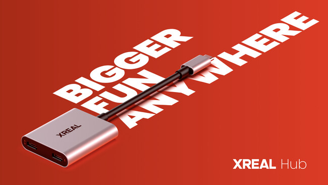 XREAL Air シリーズを充電しながら接続できる最新アクセサリー「XREAL Hub」が4月25日 発売開始XREAL Air とセットでお得にゲットできるキャンペーンを開催