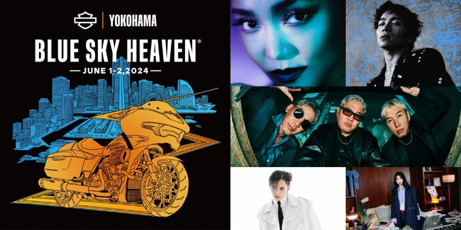 RIP SLYME・Crystal Kay・SIRUP・Novel Core・eill出演！「BLUE SKY HEAVEN 2024」block. fmプロデュースの音楽ステージ出演者を発表