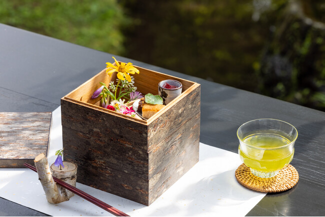 【星のや軽井沢】棚田ラウンジで、四季の恵みを堪能する「棚田アフタヌーンティー」提供開始｜期間：通年