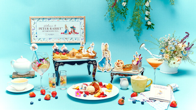 ピーターラビット(TM) アフタヌーンティー ～in Flower Garden～