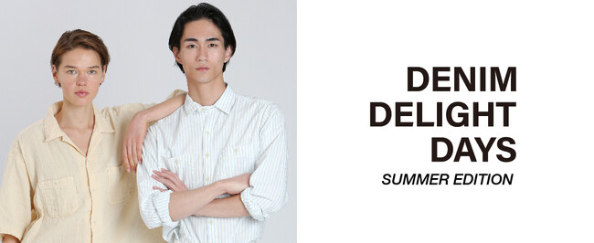 JOHNBULLのデニムコレクション DENIM DELIGHT DAYS（デニム デライト デイズ） 24SS SUMMER EDITION の LOOKBOOK 公開