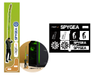SPYGEAアクリルスタンドとステッカー SPYGEAアクリルスタンドとステッカー
