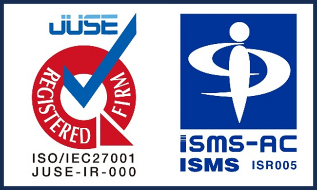 情報セキュリティマネジメントシステム(ISMS) 国際規格「ISO27001」の認証取得のお知らせ