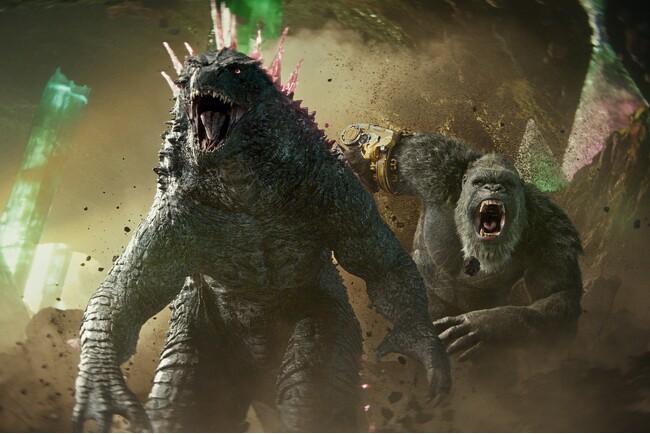 『ゴジラxコング 新たなる帝国』　全国の１０９シネマズにてラージフォーマット上映＆「ゴジラ×コングパン」限定販売決定！　１０９シネマズプレミアム新宿ではScreenXオールナイト上映も