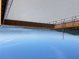 ケーブル延暦寺駅屋上「山のデッキ」