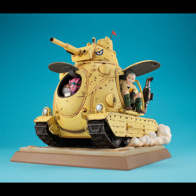 『SAND LAND(サンドランド)』より「サンドランド国王軍戦車隊104号車」が、作中や扉絵などの印象的なシーンを再現したフィギュアシリーズで登場。