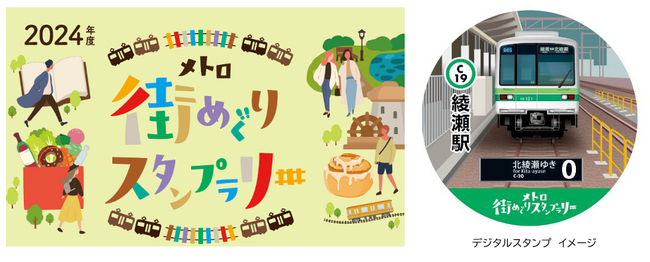 好評開催中の「メトロ街めぐりスタンプラリー」最終年度の１０コースがスタート！
