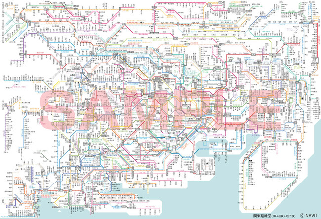 話題のあの路線も追加！2024年度版 関東・関西路線図リニューアル！