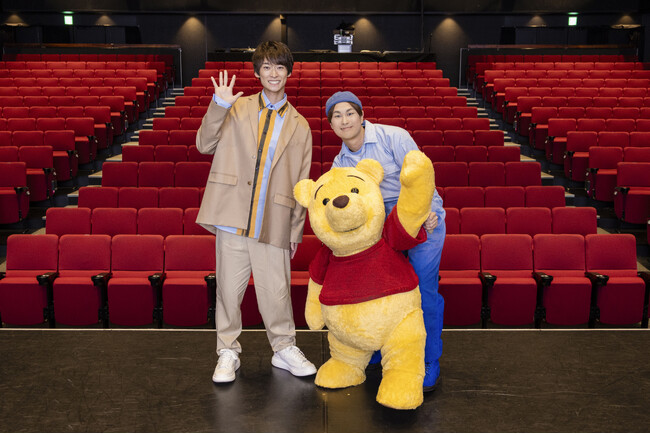 まもなく開幕！新作ミュージカル「ディズニー くまのプーさん」　公演アンバサダー福尾誠が作品の魅力を語る！さらにプーさんとの２ショットが到着！