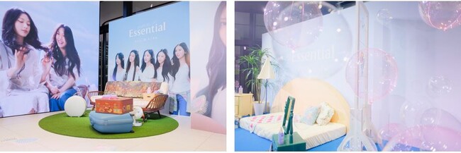 新広告モデルNewJeans出演CMの世界観に没入できる！エッセンシャル新商品発売記念ポップアップイベント「Brighten Me Up! Museum」が4月21日（日）まで期間限定開催中！