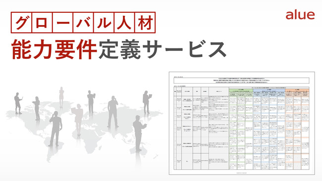 人材育成・社員研修の「アルー」『グローバル人材能力要件定義サービス』の提供開始