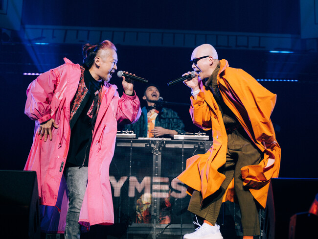 RHYMESTERの17年ぶりとなる日本武道館公演がWOWOWにて放送・配信決定!