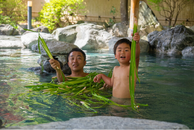 5月5日は端午の節句。長寿と健康を願って埼玉のおふろcafe や玉川温泉、武甲温泉にて菖蒲湯を実施します