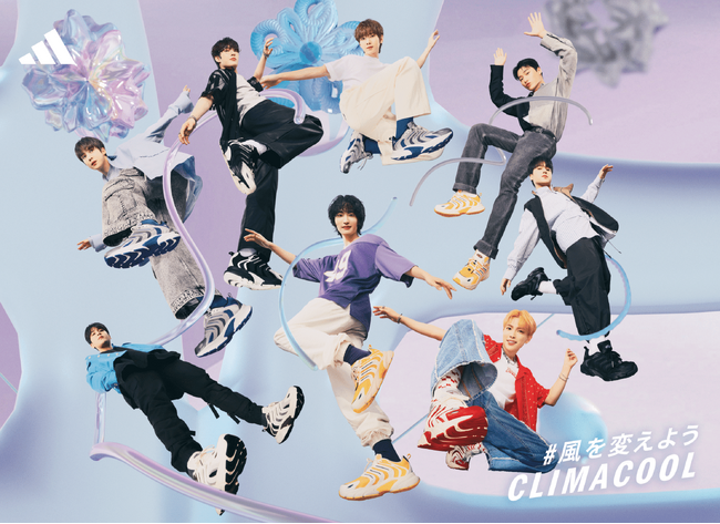 世界的に注目を集める韓国8人組ボーイズグループ「ATEEZ」を起用したアディダス「CLIMACOOL」の新ビジュアル＆ムービー 2024年4月25日（木）より公開