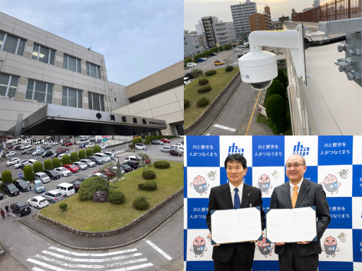中川区役所の駐車場利用状況をリアルタイムにチェック！スターキャットがライブカメラを設置しました