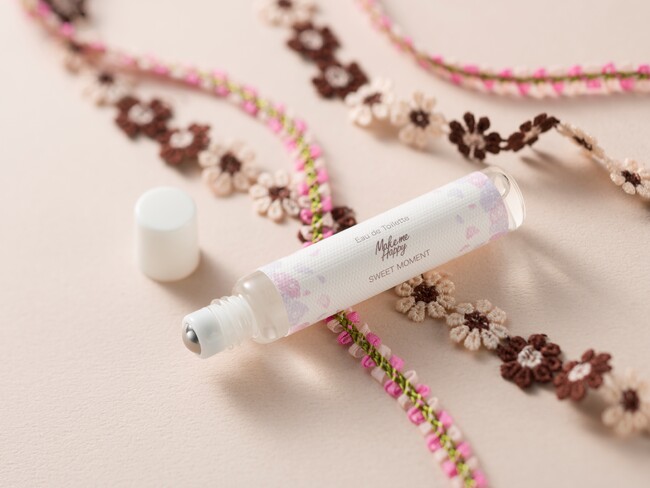 フレグランスブランド「メイクミーハッピー」から多幸感あふれるフローラルブーケの香りのオードトワレが登場！2024年4月下旬より発売